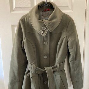 Esprit Olive Green Jacket with belt